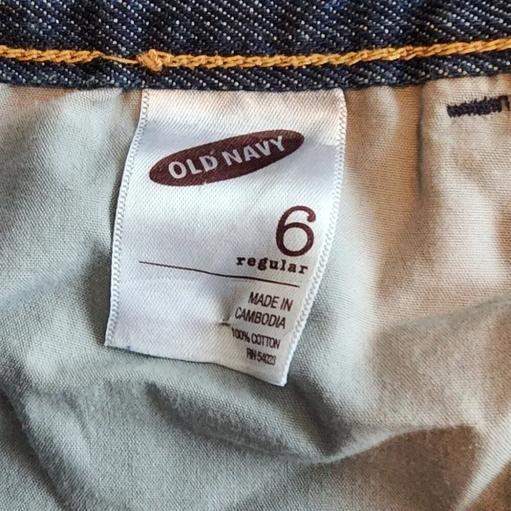 Old Navy Jean Skirt Size 6
